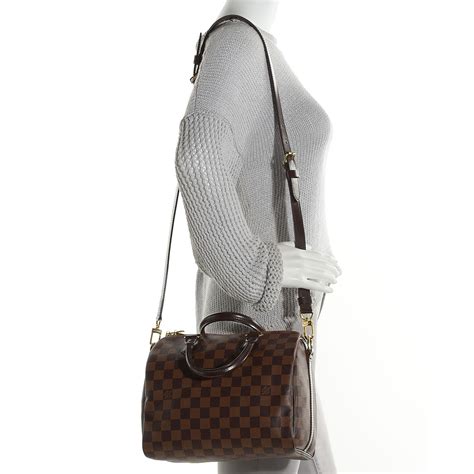lv speedy 25 damier with strap